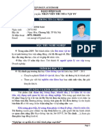 CV Đặng Đình Nam - Nhân viên mua hàng PDF
