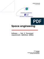 ECSS E 40Part2B (31march2005) PDF