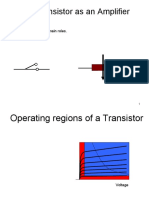 Transistor As Amplifier Part 1