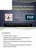 Disaster Marginalisation 1 Subhasis