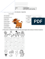 Atividades interdisciplinares para o 3o ano