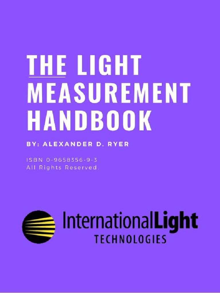 Ilt Light Measurement Handbook 0 PDF