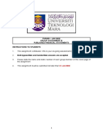 FAR460 - JAN 2023 Group Assignment B Published Financial Statements Instructions To Students
