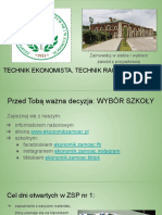 Technik Ekonomista, Technik Rachunkowości PDF