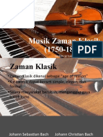 Musik Zaman Klasik 1750-1820