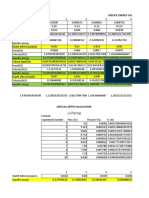 Specific Energy Calculator Table Analysis