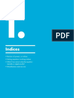 Indices and exponential equations solved mentally