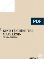 kinh tế chính trị