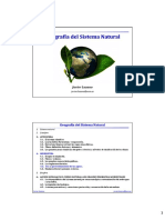 Geografía Del Sistema Natural Geografía Del Sistema Natural: Javier Lozano