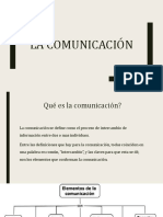 La Comunicación