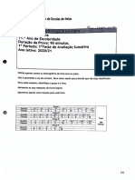 BioGeo 1°teste-1°período PDF