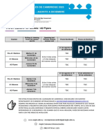 Precios Fechas y Periodos de Inscripcion Agosto A Diciembre 2023 PDF