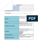 Formato de Plan de Clase