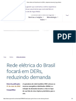 Rede Elétrica Do Brasil Focará em DERs, Reduzindo Demanda - Argus Media PDF