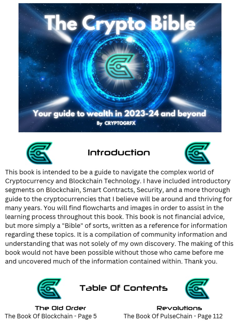 The Crypto Bible Final | PDF | Automated Teller Machine | Cryptocurrency