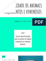 Especialidade de Animais Peçonhentos e Venenosos