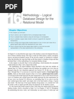 Chapter 16 - Logical Database Design