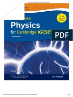 3ED Complete Physics For The Cambridge IGCSE PDF