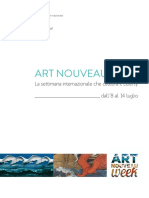 Brochure Presentazione Festival ART NOUVEAU WEEK 5 Edizione 2023