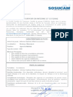 Appel - À - Candidature - Infirmier - D'etat - Accoucheur - CMS - MBJK - Juin - 2020 PDF