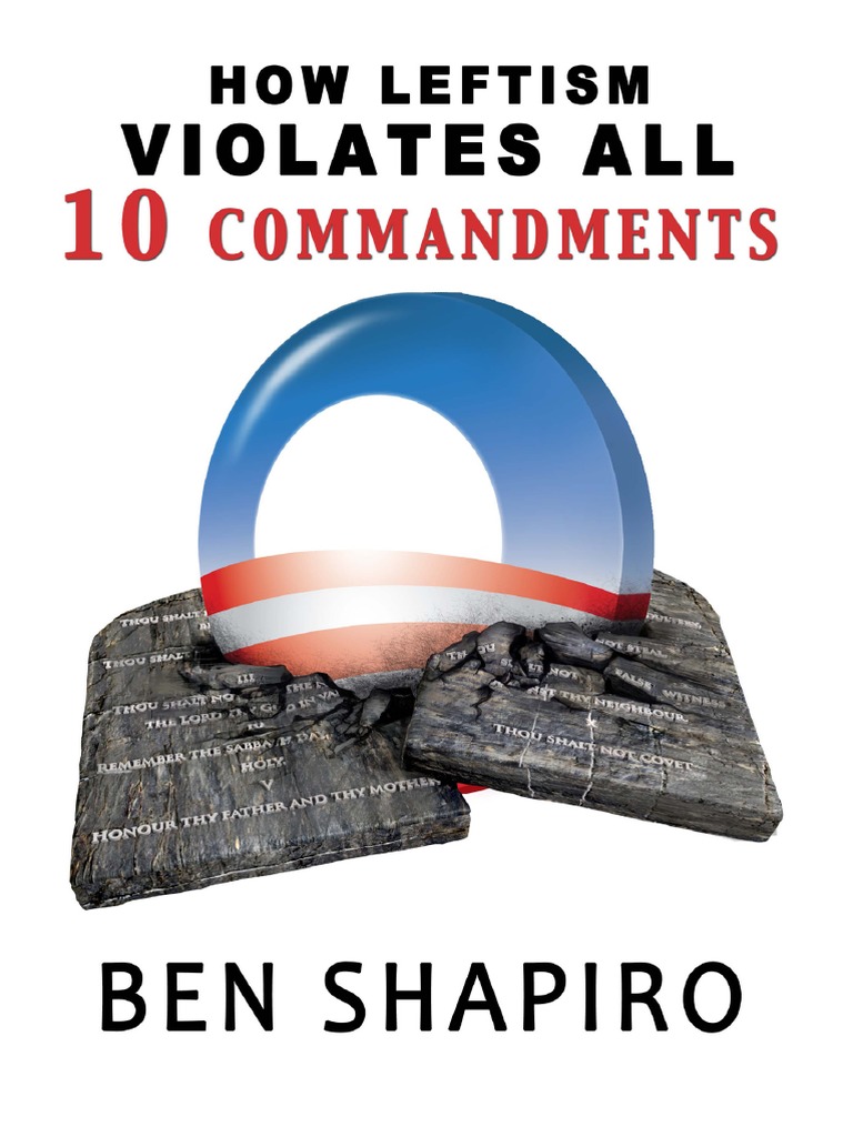 Ben Shapiro 10 Commandments PDF Ten Commandments Idolatry