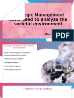 Fredeluces - Strategic Management Tools Used To Analyzed The Societal Environment