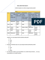 Soal Kelas 9 Akm