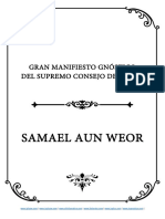 1967 - Gran Manifiesto Gnostico Del Supremo Consejo de La Paz PDF