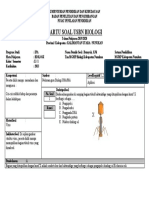 Kartu Soal Usbn Biologi
