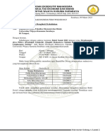 Surat Izin Tidak Mengikuti Kelas Statistika II Dr. Siti Djamilah S.E., M.Si PDF