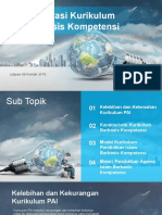 Implementasi Kurikulum PAI Berbasis Kompetensi: Listiyani Siti Romlah, M.PD