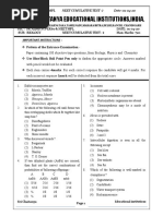 NEET Test Series 2