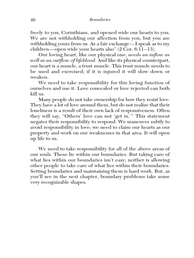 Boundaries when to say yes how to say no to take control of your