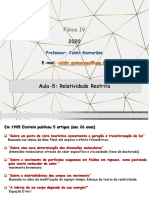 Física IV - Relatividade Restrita