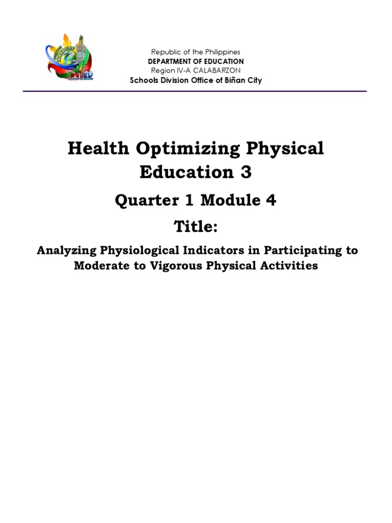 Hope3 Module4 Pdf Heart Rate Pulse