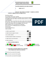 EVALUACIÓN DIAGNÓSTICA DEL ÁREA DE INGLÉS 4to (RESUELTO)