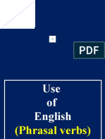 Phrasal Verbs, Use of English Game