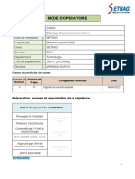 Mode Opératoire - Dépotage Par Camion-Citerne