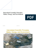 Interrelated Scientific Principles 101