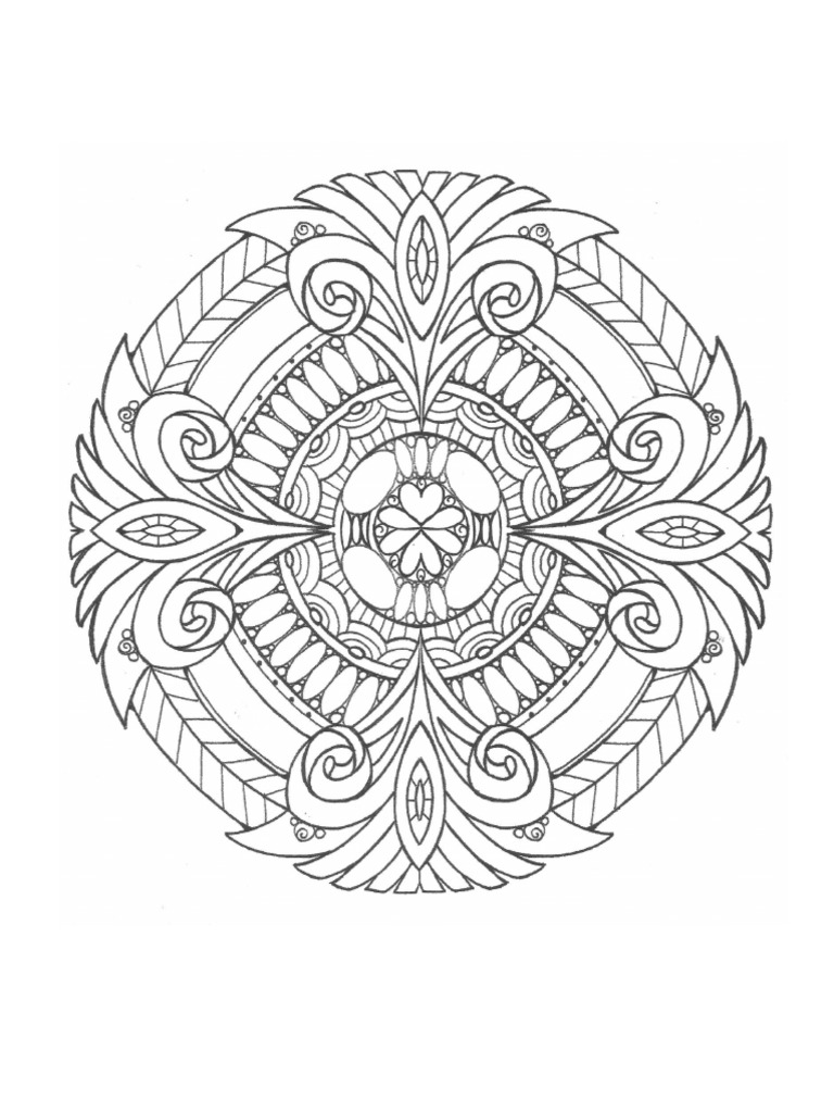 Pure Royalty Adult Coloring Page | PDF