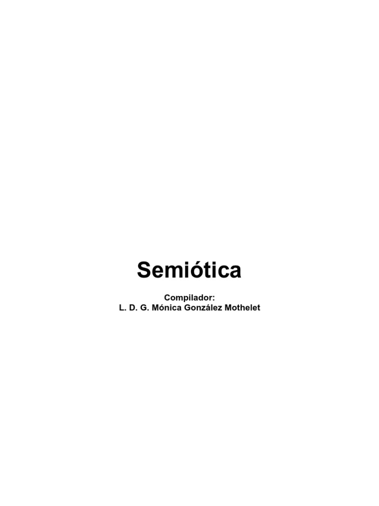 Semiotic A | PDF