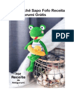 PDF Croche Sapo Fofo Receita de Amigurumi Gratis PDF