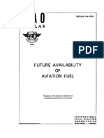 Future Availability of Aviation Fuel Circular