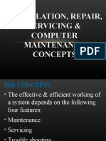 Computer Maintenance Concept