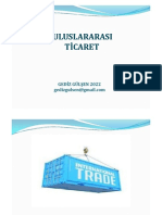 Uluslararası Ticaret-2022 PDF