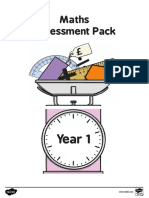 Year 1 Maths Assessment Pack