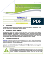 HRM2605 - Assignment 03 - 2022 - Assessment Info Letter