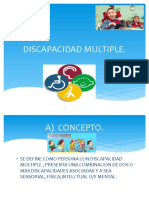 Discapacidad Multiple