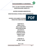 POM - REAL ESTATE - CONDOMINIUM OPERATION MANAGEMENT - May 17, 2014