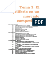 TEMA 3 Equilibrio en Un Mercado Competitivo